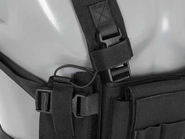Нагрудник (Chest Rig) Micro MK3 - Чорний [EM] EM2961BK_tw фото