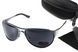 Очки поляризационные BluWater Alumination-3 Gun Metal Polarized (gray) черные в темной оправе 4АЛЮМ3-Г20П фото 1