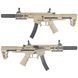 Автомат King Arms PDW 9 SBR AEG із глушником M-LOK &mdash; Dark Earth 94434_evk фото 1