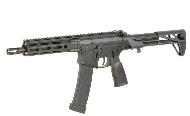 Газова репліка гвинтівки Daniel Defense PCC PDW MWS GBB - Чорна (Black) [EMG] G105A-04 BK_tw фото