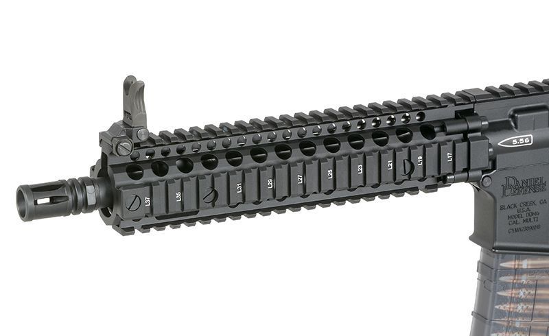 Газовая реплика винтовки (GBBr) Daniel Defense DDMK18 &ndash; Черная (Black) [EMG] FB4113_tw фото