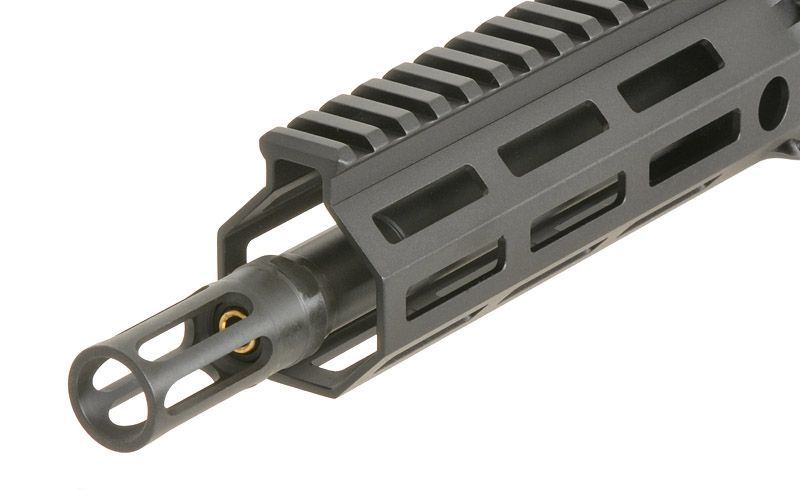 Газова репліка гвинтівки Daniel Defense PCC PDW MWS GBB - Чорна (Black) [EMG] G105A-04 BK_tw фото