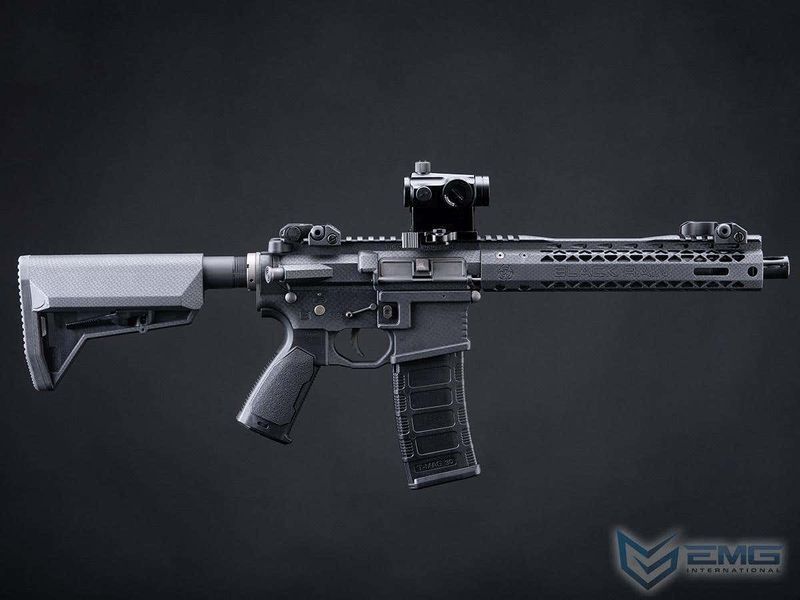 Автомат EMG / King Arms Black Rain Ordnance BRO SPEC15 M-LOK AEG &mdash; Shorty &mdash; Carbon Fiber 12512_evk фото
