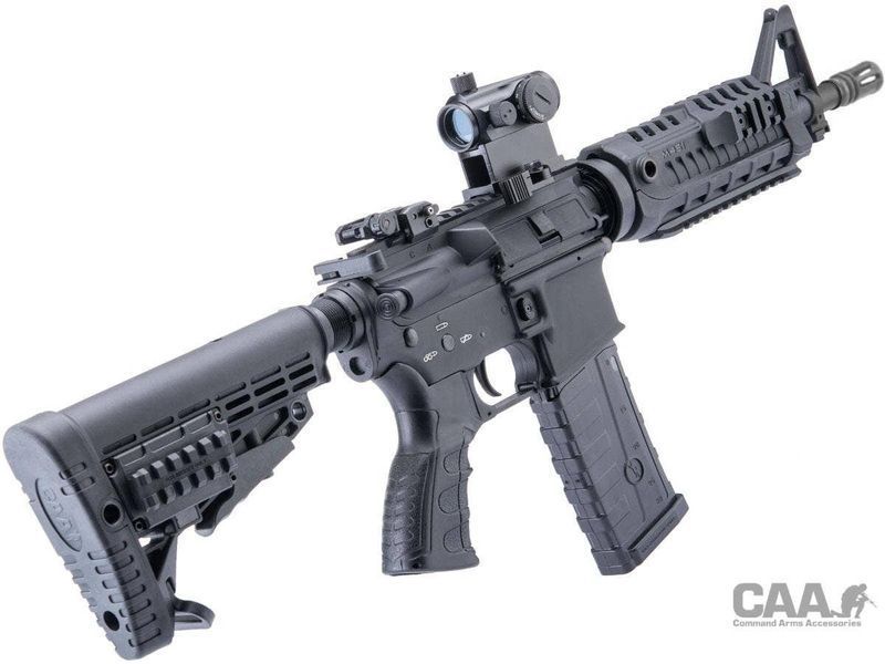 Автомат King Arms M4-S1 CAA AEG металлический &mdash; чёрный / CQB 41900_evk фото