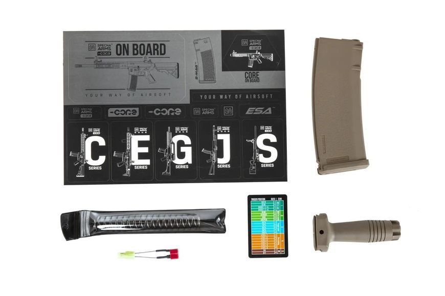 Штурмова гвинтівка SA-C03 CORE&trade; HAL&trade; ETU - Half-Tan [Specna Arms] (для страйкболу) SPE-01-041339 фото