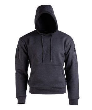 Тактичний світшот з капюшоном Mil-Tec MIL-11472302-BLK-S_ct фото