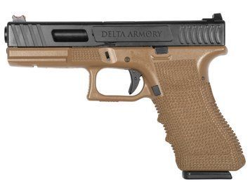 Страйкбольна рушниця Delta Armory P01 GBB Green Gas DA-P01-TAN_ct фото