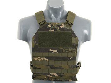Простой Plate Carrier с аналогом баллистических вставок &ndash; Olive [8FIELDS] (для страйкбола) M51611030-MT фото