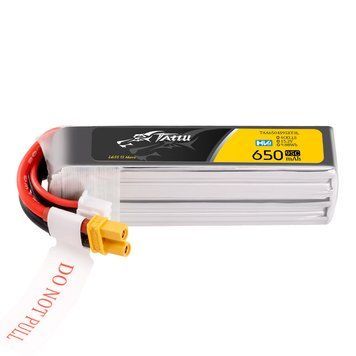 Tattu Lipo 650mAh 95C 4S1P 15.2V HV XT30U-F Long-Pack TAA6504S95XT3L_gs фото