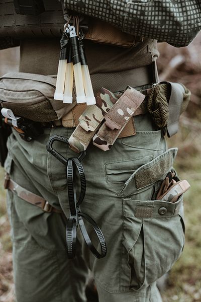 Адаптер-переходник MOLLE под углом 45 градусов (набор 2 шт.) &ndash; песочный/tan [8FIELDS] M51613313-TAN_tw фото