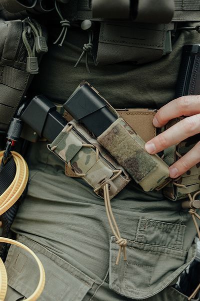 Адаптер-переходник MOLLE под углом 45 градусов (набор 2 шт.) &ndash; песочный/tan [8FIELDS] M51613313-TAN_tw фото