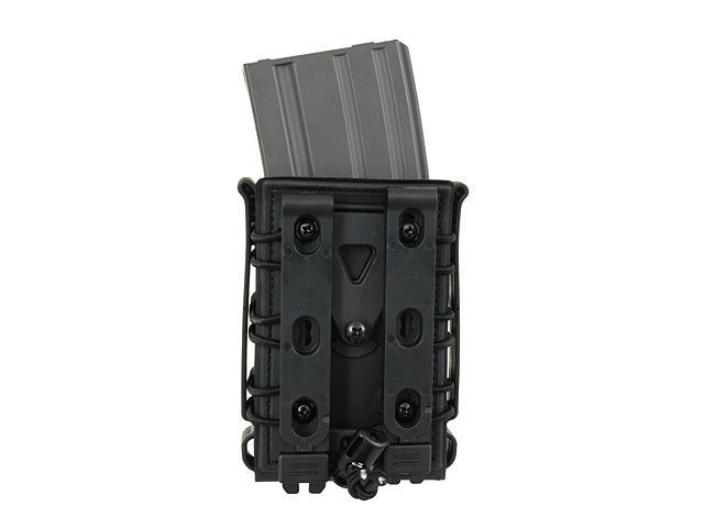 Подсумок Soft Shell для винтовочного магазина 5,56 с креплением MOLLE &ndash; черный [TMC] TMC2777-BK_tw фото