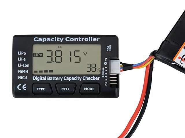Тестер акумуляторів (Cell Meter) - Контролер ємності [IPower] IP-BATTERY CAPACITY CHECKER_BR фото