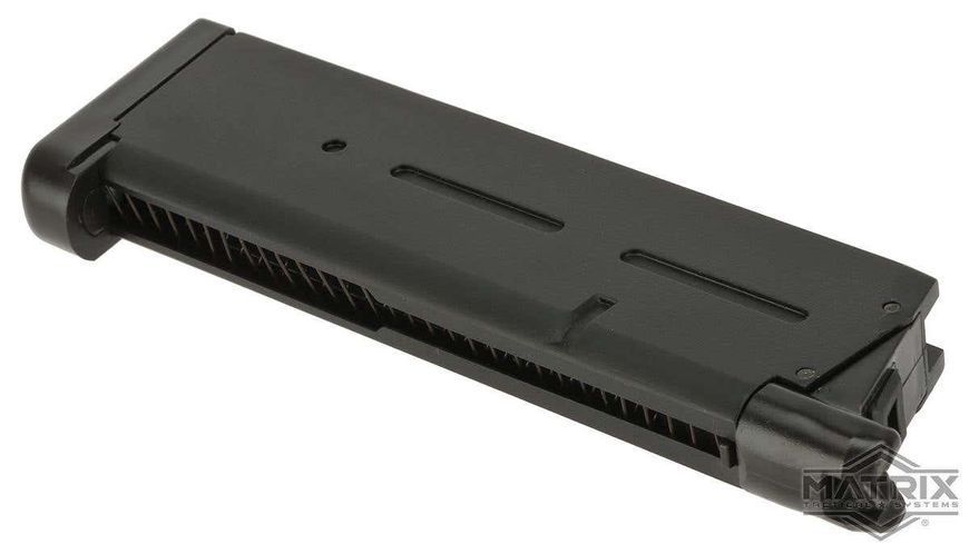 Магазин 6mmProShop на 25 куль для газових пістолетів 1911, сумісних із Tokyo Marui &mdash; чорний 66145_evk фото