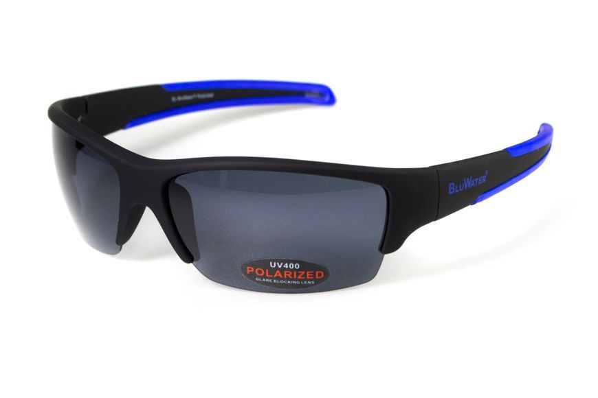 Окуляри поляризаційні BluWater Daytona-2 Polarized (gray), сірі гідрофобні лінзи (Repelon&trade;) 4ДЕЙТ2-Г20П фото