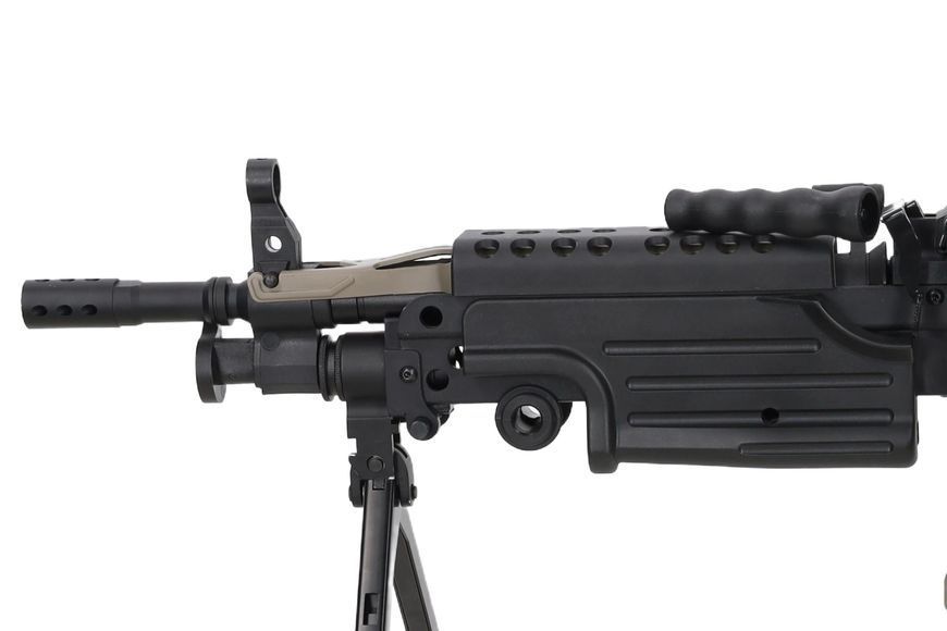 Репліка кулемета FN Herstal M249 PARA CORE &mdash; чорна (без маркувань, Outlet) OUT-72-033677_gf фото