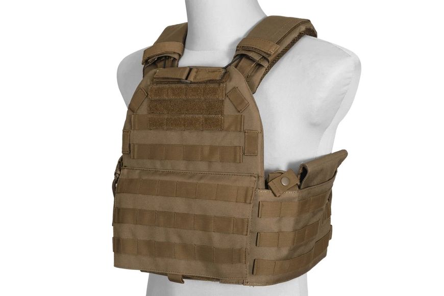 Плитоноска с быстрым сбросом Quick Release Plate Carrier - tan [GFC Tactical] (для страйкбола) GFT-18-030899 фото