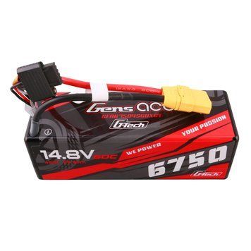 Gens ace G-Tech Hardcase 6750mAh 14.8V 60C 4S1P Lipo акумулятор з XT90 Plug GEA67504S60XGT_gs фото