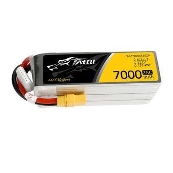 Tattu 7000mAh 6S 22.2V 25C Lipo акумулятор упаковка з XT90 TAA70006S25X9_gs фото