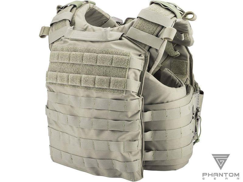 Плейт-керієр Phantom Gear Red &laquo;Zaslon&raquo; з системою QD-фастексів &mdash; Ranger Green 124471_evk фото
