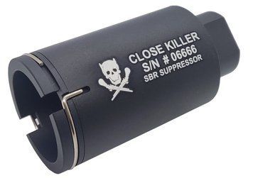 Страйкбольний підсилювач звуку SBR 66mm Close Killer WADSN WEX156-BK-CLO_ct фото