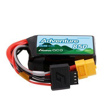 Gens ace Adventure G-Tech 850mAh 3S1P 11.1V 60C Lipo акумулятор XT60 GEA8503S60X6GT_gs фото