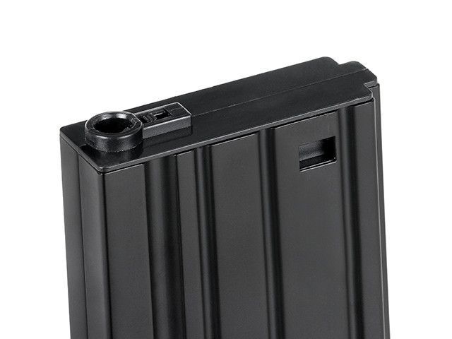 Сталевий магазин на 130 куль для SR25/AR10 - Black [CYMA] (для страйкболу) FBP4020 фото