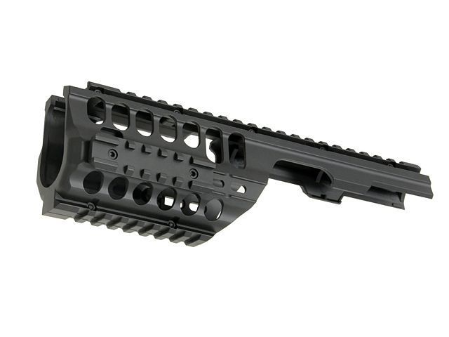 Рейкова система (Rail System) для MP5K/PDW - Чорна [BattleAxe] 16-1_tw фото