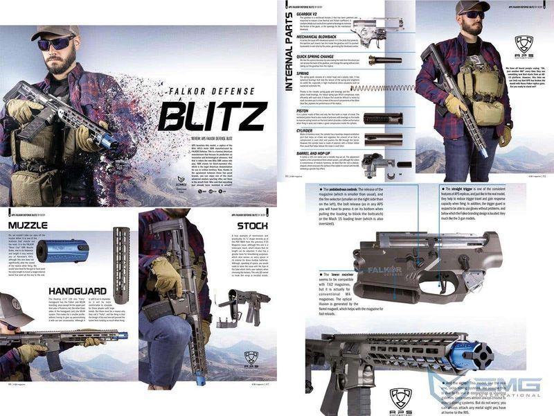 Автомат Falkor M4 Blitz SBR AEG &mdash; Falkor Grey &mdash; EMG 90889_evk фото