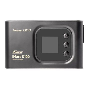 GensAce iMars S100 г-Tech AC Balance RC акумулятор зарядний пристрій-чорний GEAS100-EB_gs фото