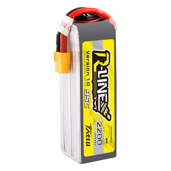 Tattu R-Line 18.5V 2200mah 5S 95C Lipo акумулятор з XT60 штекером TAA22005S95X6_gs фото