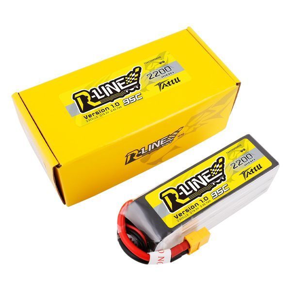 Tattu R-Line 18.5V 2200mah 5S 95C Lipo акумулятор з XT60 штекером TAA22005S95X6_gs фото