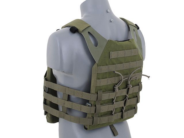 Облегченная плитоноска Jump Plate Carrier - Оливковая [EM] EM7344G_tw фото