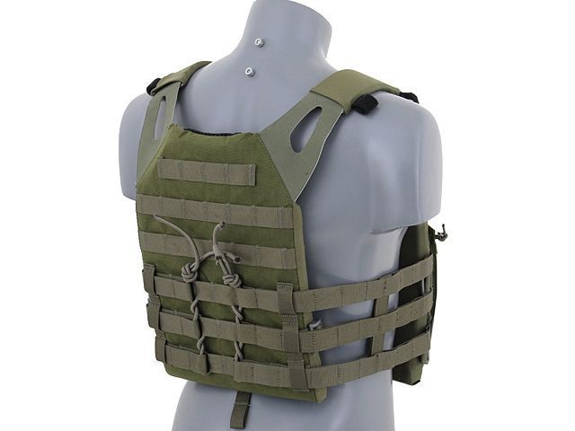Облегченная плитоноска Jump Plate Carrier - Оливковая [EM] EM7344G_tw фото