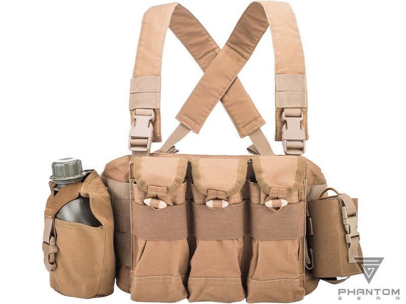 Нагрудна платформа (chest rig) Phantom Gear Tactical Chicom &mdash; пісочний 125109_evk фото