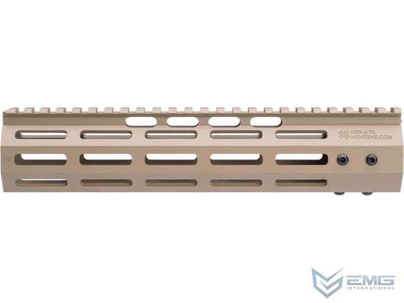 Цевьё EMG Noveske NSR Gen 4 RIS M-LOK для M4 AEG 9.75" &mdash; Dark Earth &mdash; EMG 20096_evk фото