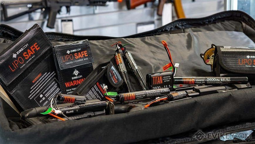 Аккумулятор Titan Power Li-Ion 7.4V 3000mAh 16C Brick &mdash; коннектор T-Dean 17764_evk фото