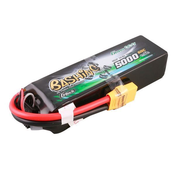 Gens ace G-Tech 5000mAh 14.8V 4S 60C Lipo аккумулятор Пакет с серией Plug-Bashing XT90 GEA504S60X9GT_gs фото