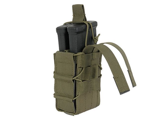 Быстрый двойной подсумок MOLLE для магазинов &mdash; Olive [8FIELDS] (для страйкбола) M51613223-OD фото