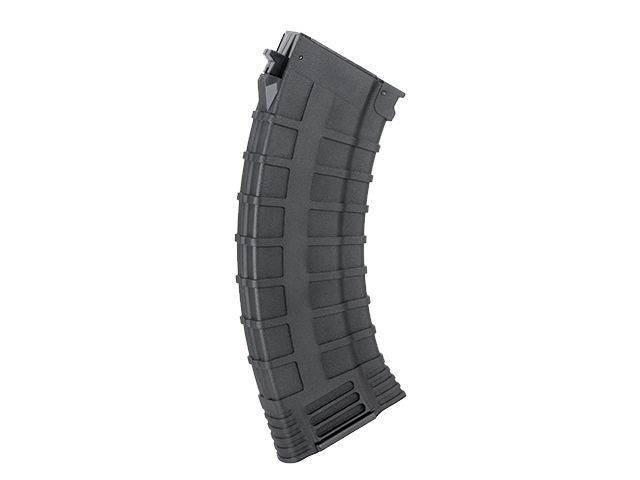 Усиленный полимерный магазин на 130 шариков для AK47 &ndash; Черный [CYMA] FBP3002_tw фото