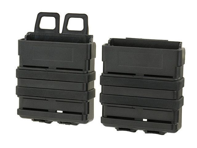 Полімерний подсумок на 2 магазини 7,62 - black [FMA] (для страйкболу) TB301 фото
