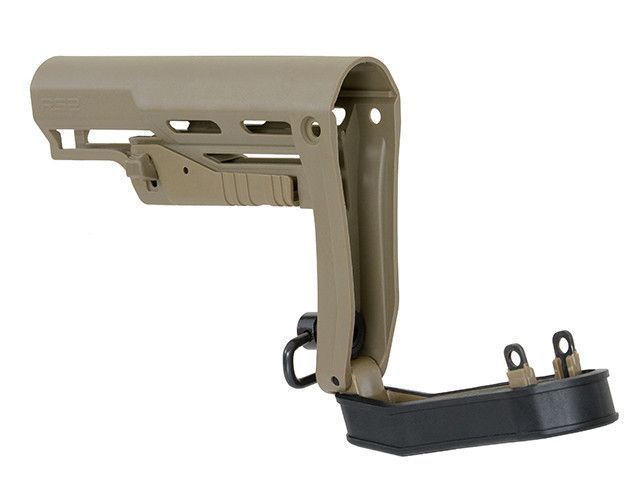 Тонкий приклад RS2 для серії AR-15 / M4 - Dark Earth [APS] (для страйкболу) EE087 фото
