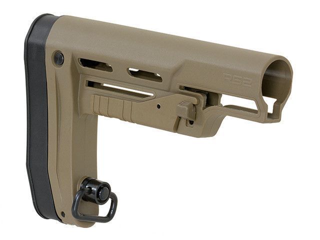 Тонкий приклад RS2 для серії AR-15 / M4 - Dark Earth [APS] (для страйкболу) EE087 фото
