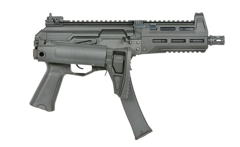 Репліка пістолета-кулемета WE06 Full Metal GBBR [WELL PRO] WE06-GM_tw фото