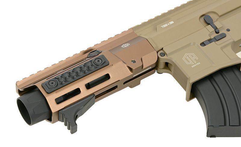 Страйкбольна гвинтівка M923A DEK762 7.62 / 300 BLK ETU - Пісочна / Tan [Double Eagle] M923A-TN_tw фото