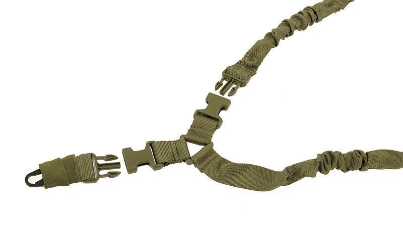Посилений одноточковий банджі-ремінь Heavy Duty &ndash; Олива [8FIELDS] M51617016-OD фото