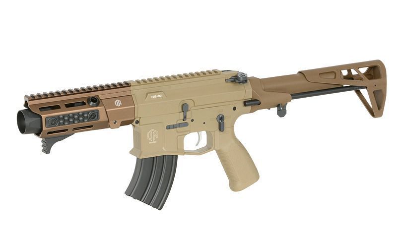 Страйкбольна гвинтівка M923A DEK762 7.62 / 300 BLK ETU - Пісочна / Tan [Double Eagle] M923A-TN_tw фото
