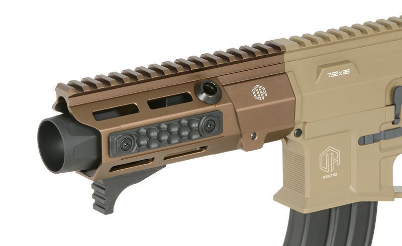 Страйкбольна гвинтівка M923A DEK762 7.62 / 300 BLK ETU - Пісочна / Tan [Double Eagle] M923A-TN_tw фото