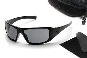 Окуляри поляризаційні (захисні) Pyramex Goliath Polarized (gray), сірі 2ГОЛИ-20П фото