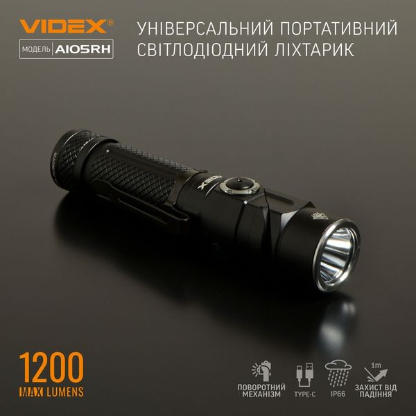 Портативний ліхтар Videx A105RH 25858 фото